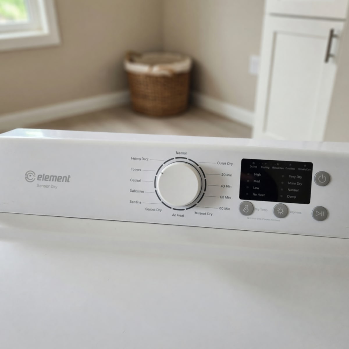 2025 Element Dryer EATDE2767CW – Like New, Electric, 6.7 Cu Ft – Houston, TX