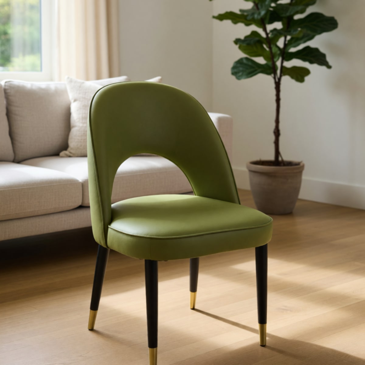 Metro Furniture Steel Chair – Gently Used, Green, 350 Lb Capacity – Lawrence, NY