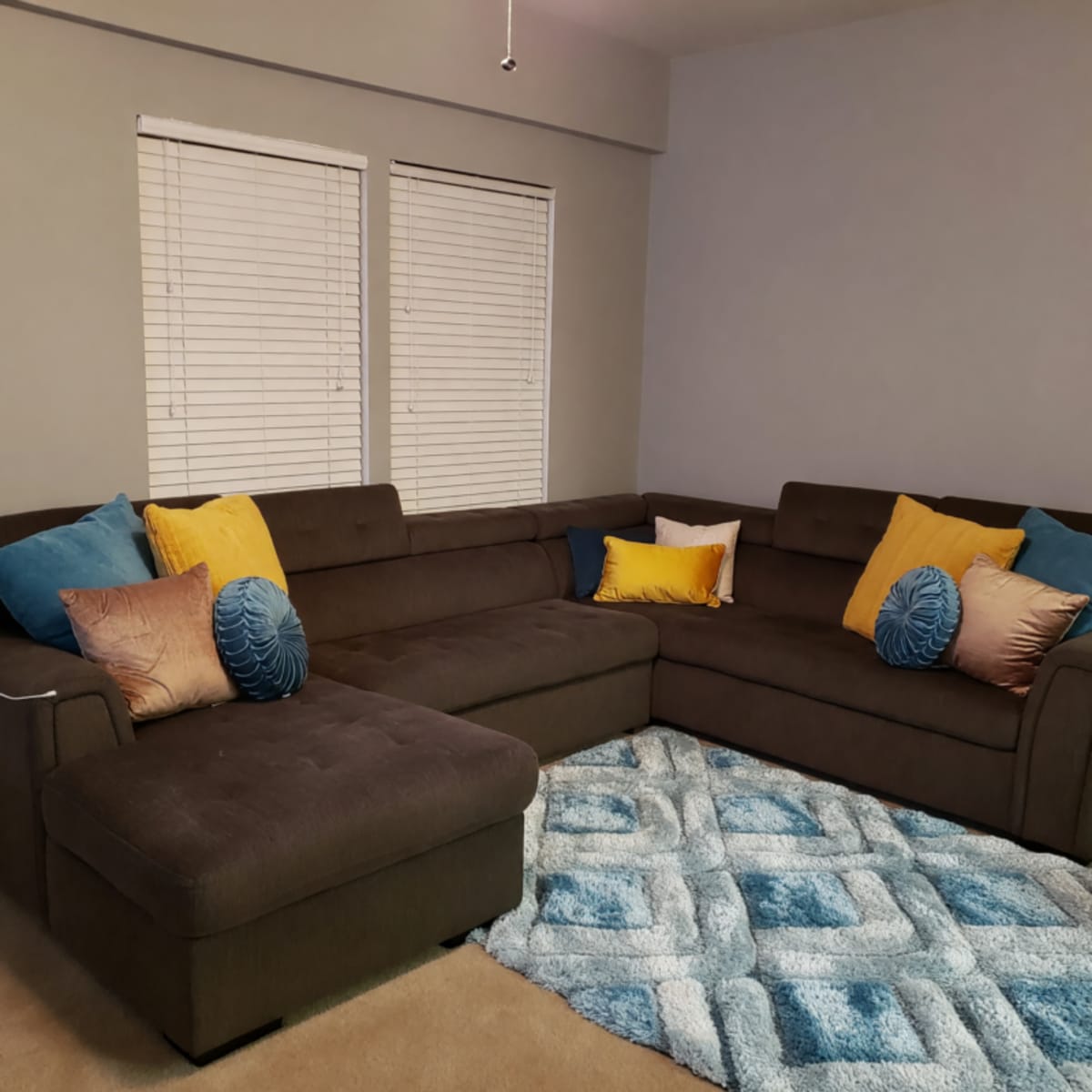 Gray Fabric Couch Loveseat Ottoman Set – Like New Condition – North Chesterfield, VA