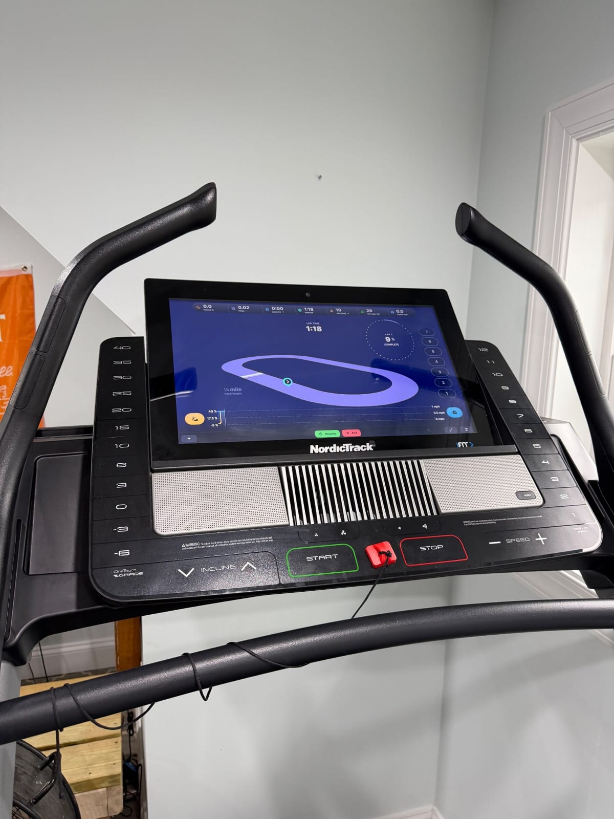2019 NordicTrack Commercial 1750 Treadmill – Good Condition, 22in Display – Charlottesville, VA