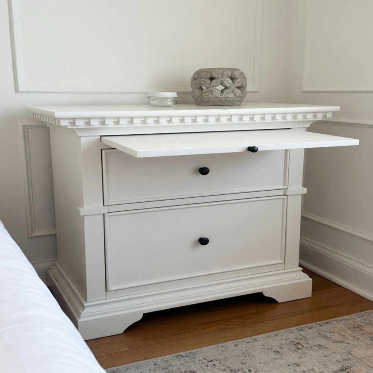 Raymour & Flanigan Trio Dresser – Good Condition, 2 Drawers – North Brunswick Township, NJ