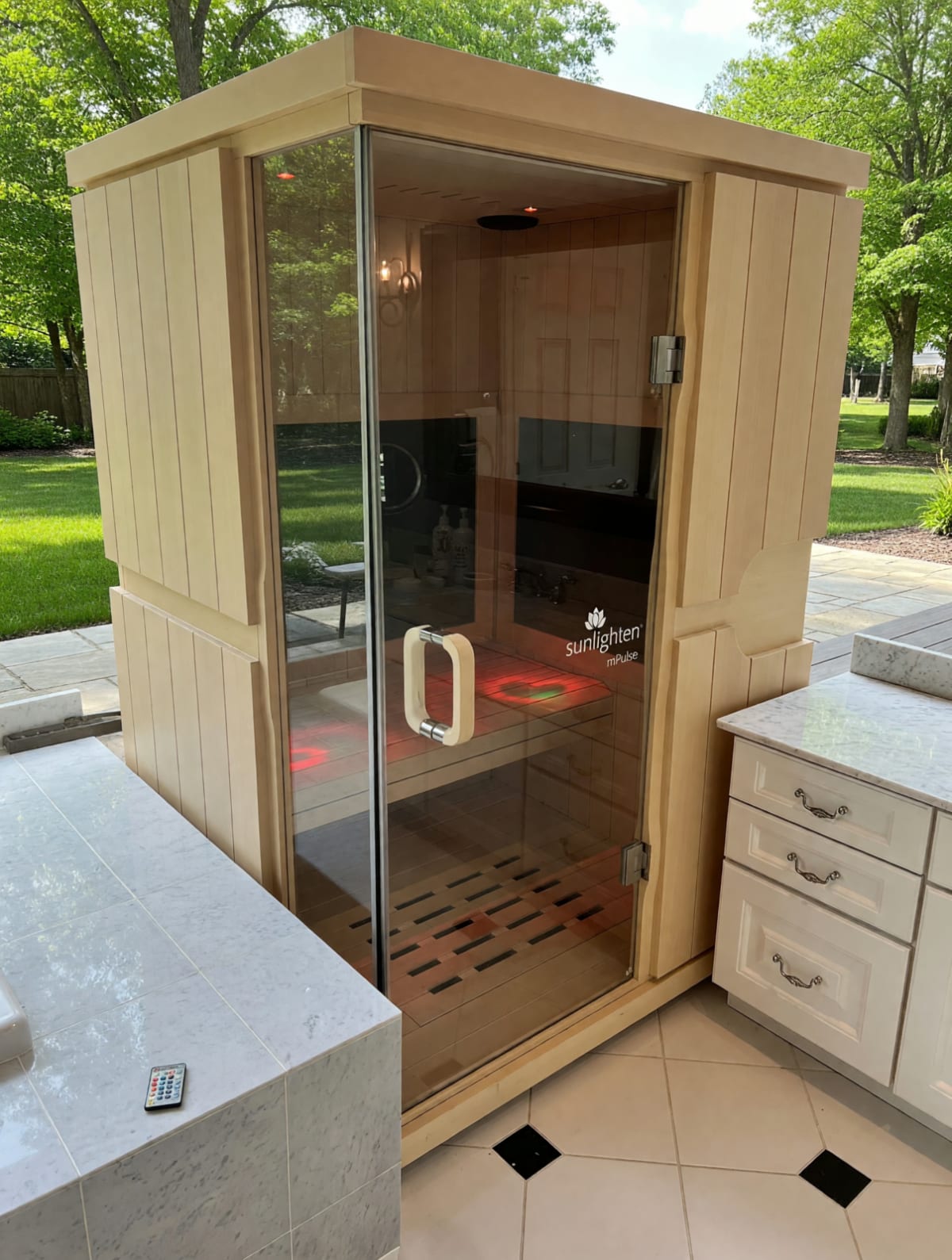 2022 Sunlighten mPulse Believe Infrared Sauna – Like New, 2-Person – Lansdale, PA