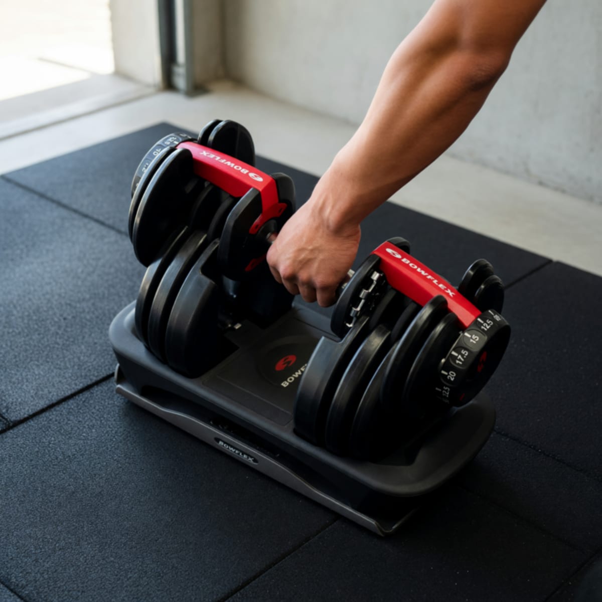 Bowflex SelectTech 1090 Dumbbells – New Condition, 10-90 Lbs – Bowie, MD