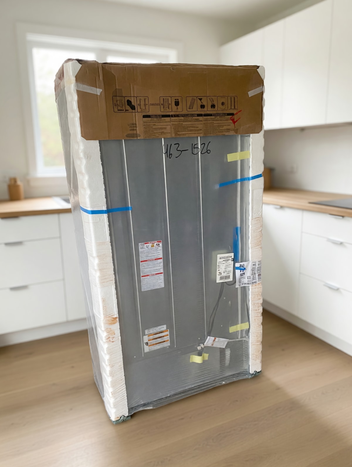 Amana 2-Door Stainless Refrigerator – New, 26 Cu Ft – Minneapolis, MN
