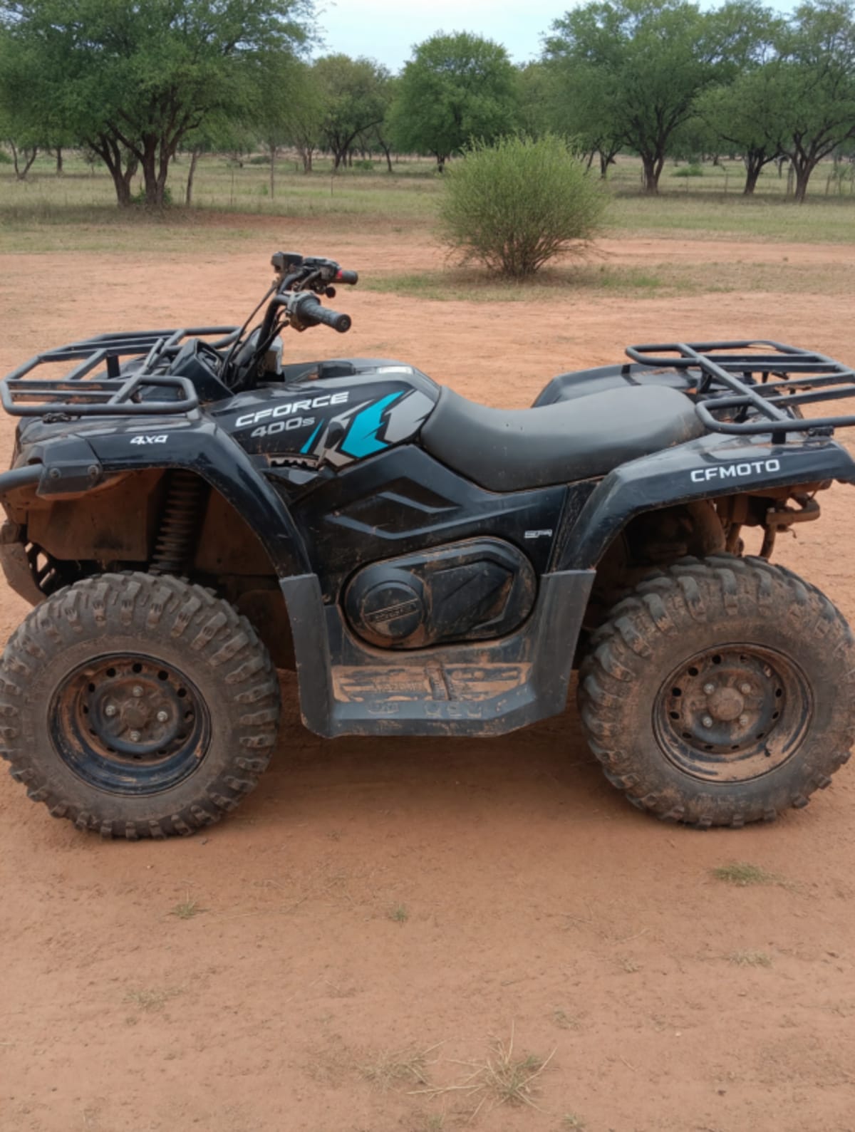 2022 CFMOTO CFORCE 400 ATV – Good Condition, 4WD, Blue & Black – Portales, NM