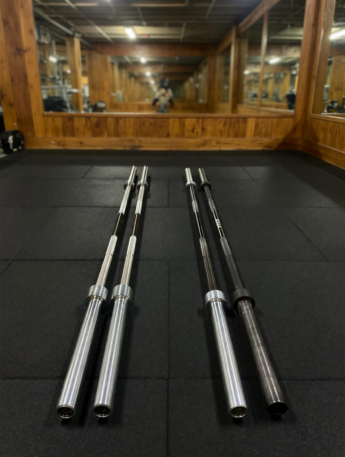 Rogue Deadlift and Squat Barbells – Like New, 55 Lbs, Set of 4 – Deming, NM