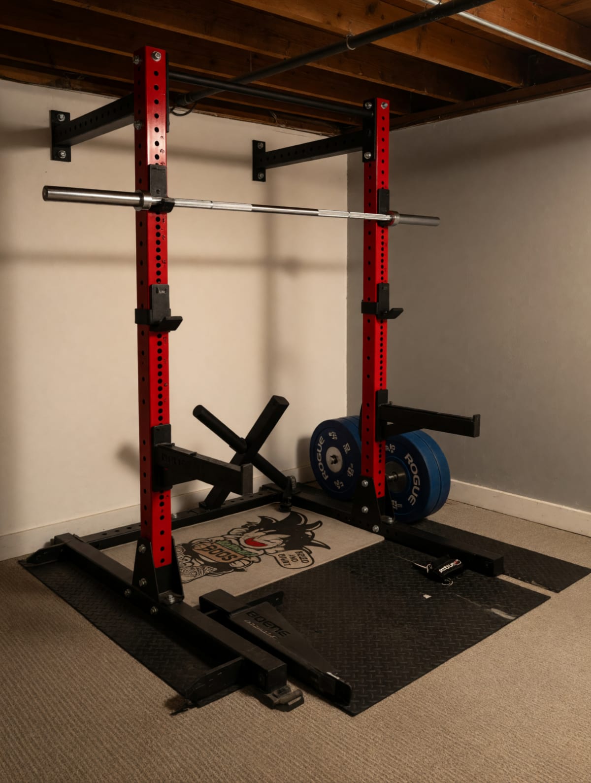 Rogue and Titan Squat Rack – Like New with Weights Dumbbells and Belts – Hayward, CA