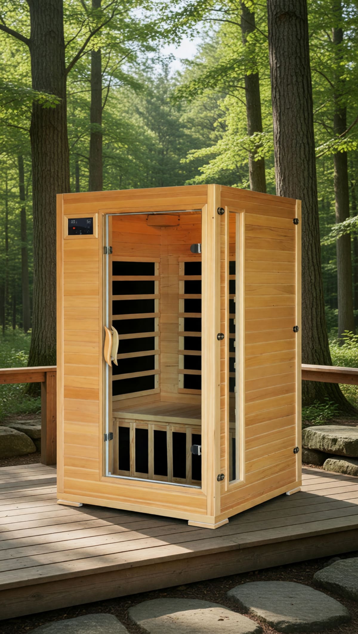 2023 HeatWave Buena Vista 2-Person Infrared Sauna – Like New – North Port, FL