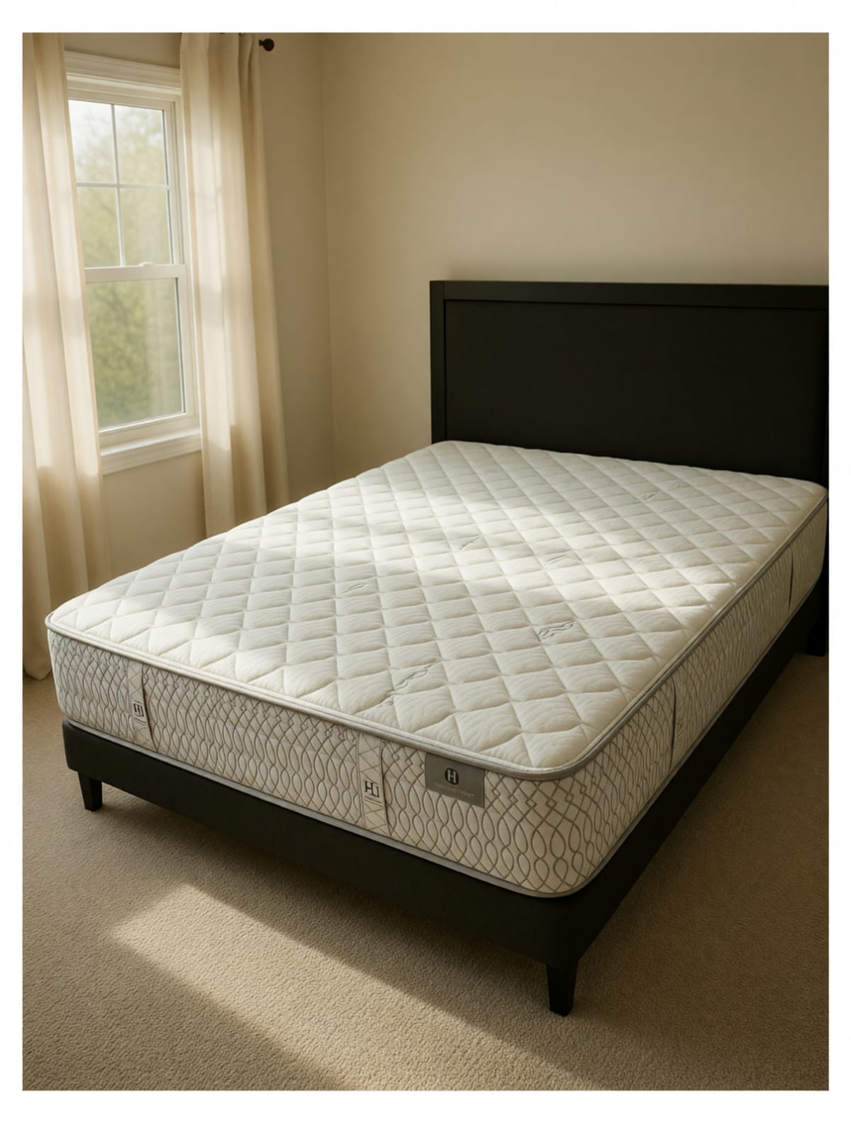 Aireloom Queen Memory Foam Mattress – Like New Includes Box Spring – Chicago, IL
