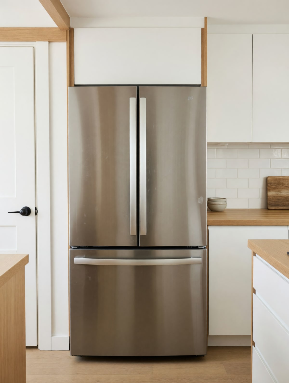 2025 GE GNE27JYMFS French Door Refrigerator – Like New 27 Cu Ft – Venus, TX