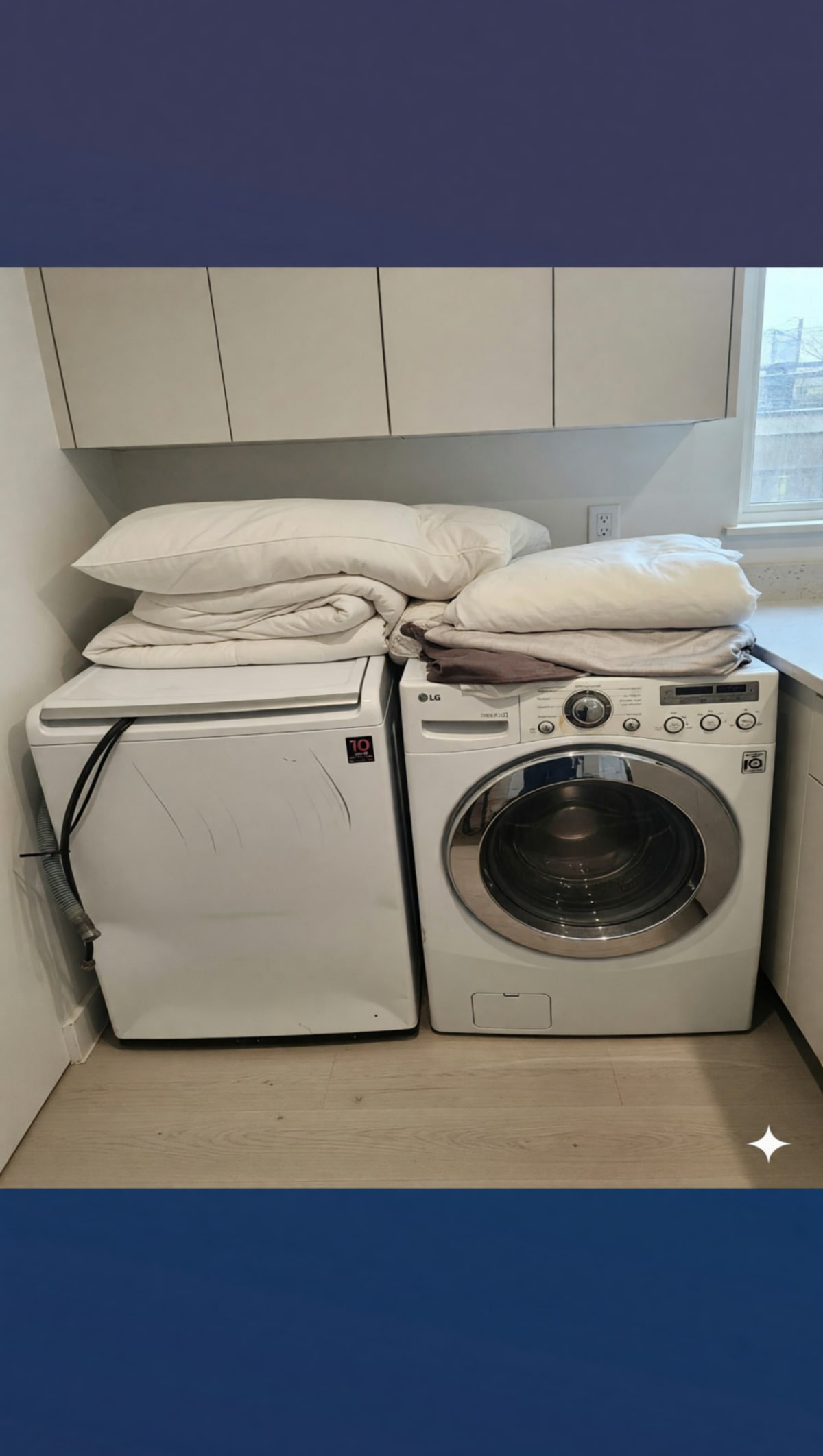 LG Washer and Whirlpool Dryer Set – Fair Condition Electric – Spring, TX