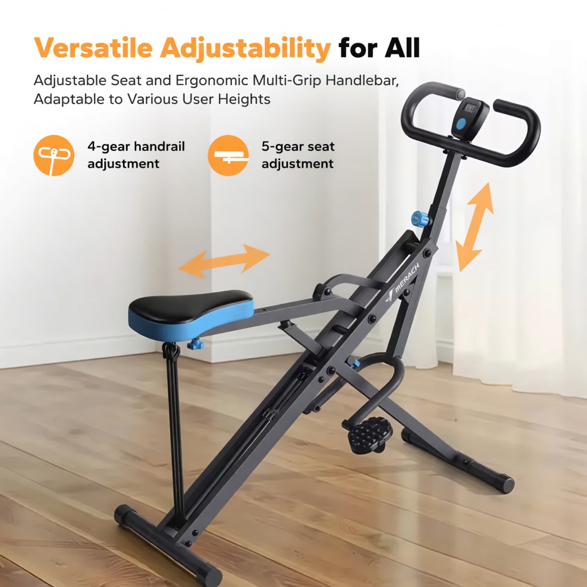 Merach Squat Rider – Brand New in Box, Foldable, 350 Lb Capacity – Chicago, IL