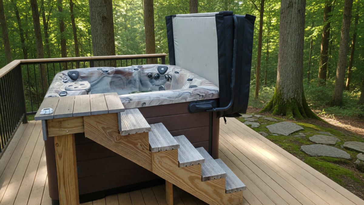 Master Spas Hot Tub Micheal Phelps Edition in Like New Condition