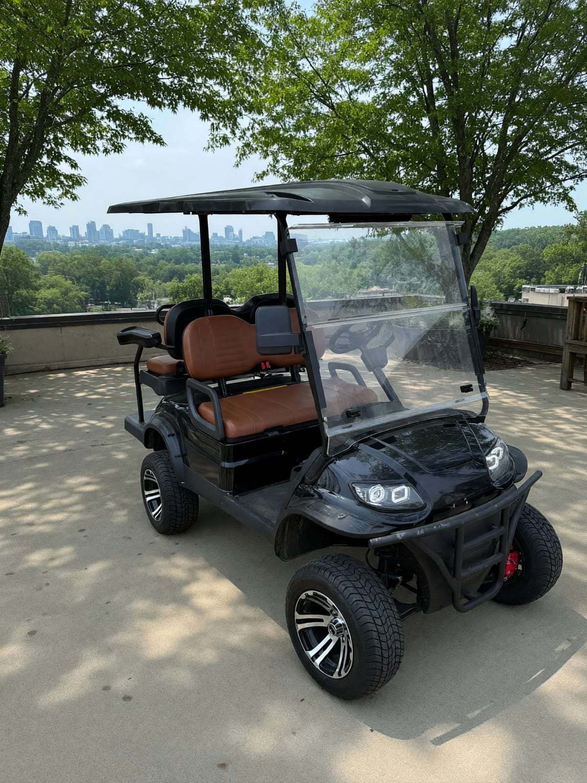 Icon 2022 Golf Cart with Rear Facing Kit