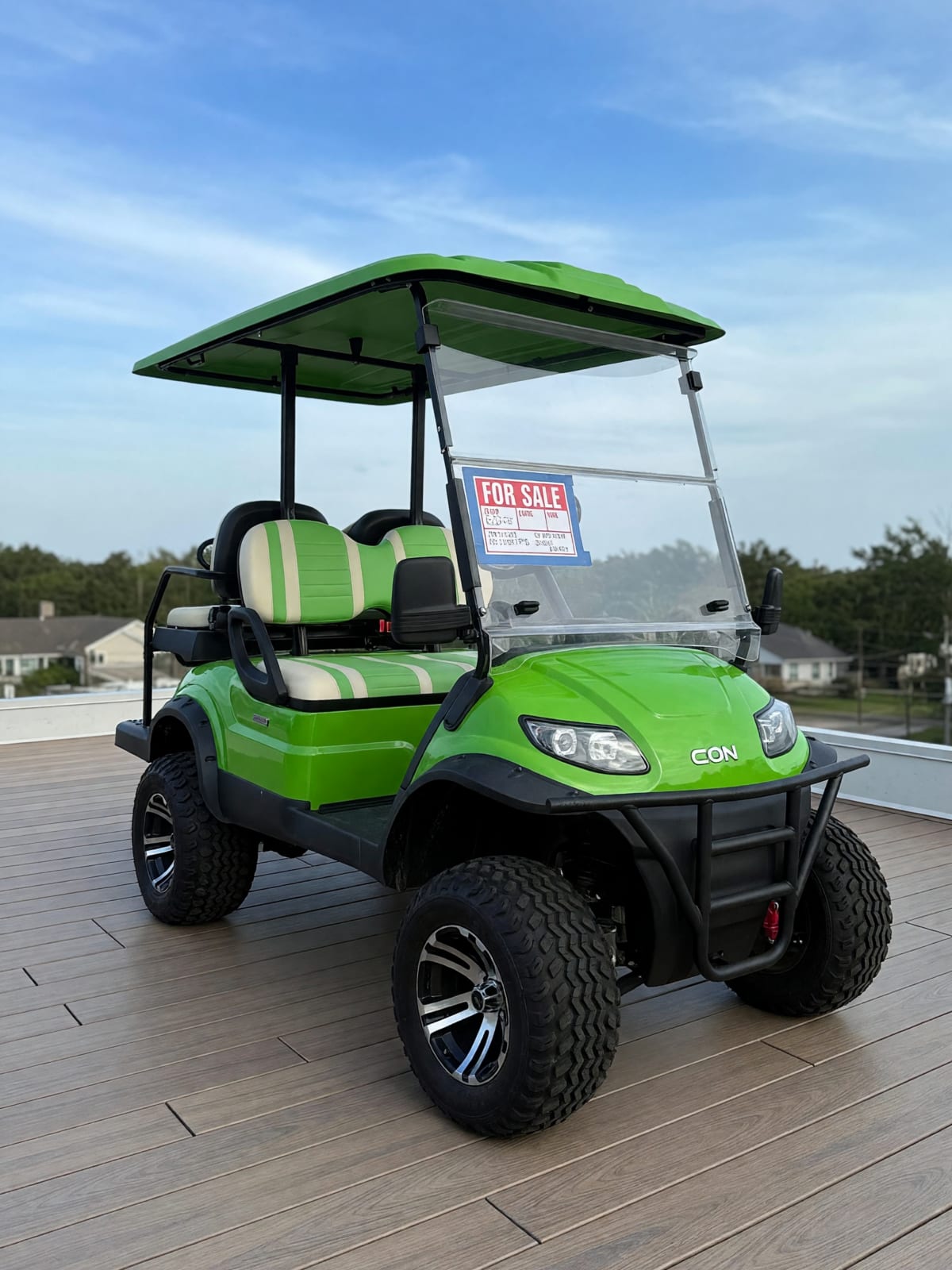 Icon 2023 I-40 Lifted Golf Cart in Like New Condition