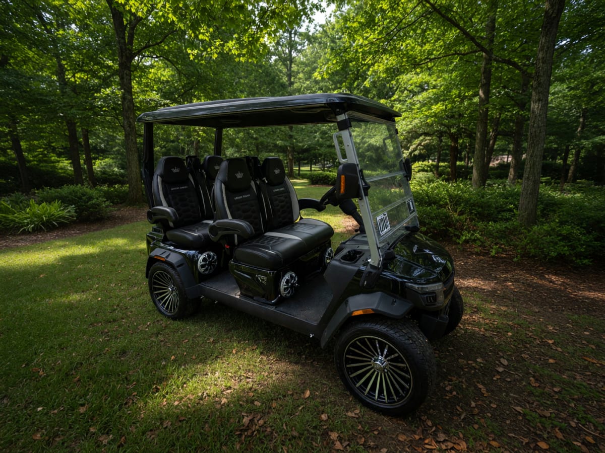 2025 Evolution D-Max GT4 Golf Cart in Like New Condition