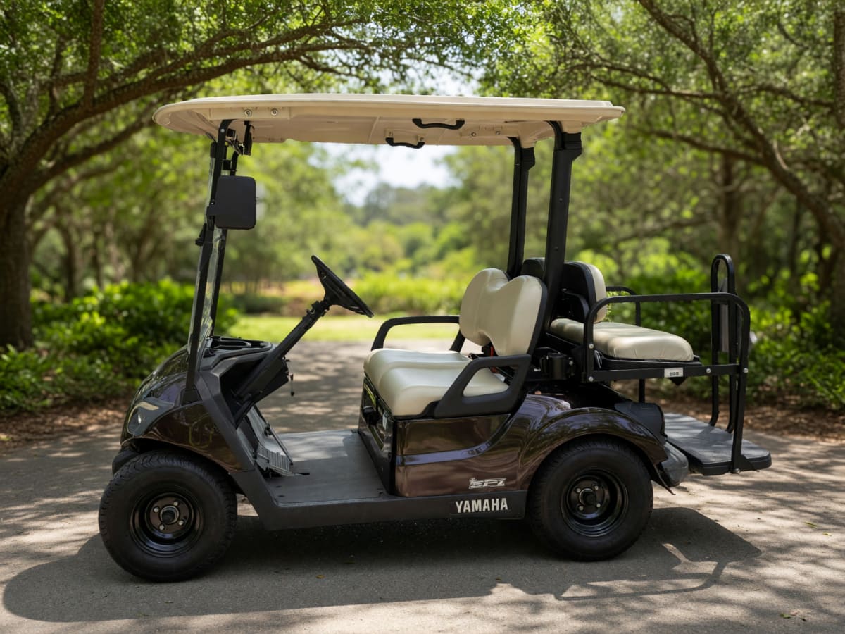 2017 Yamaha Drive2 Gas Golf Cart – 4 Passenger in Good Condition