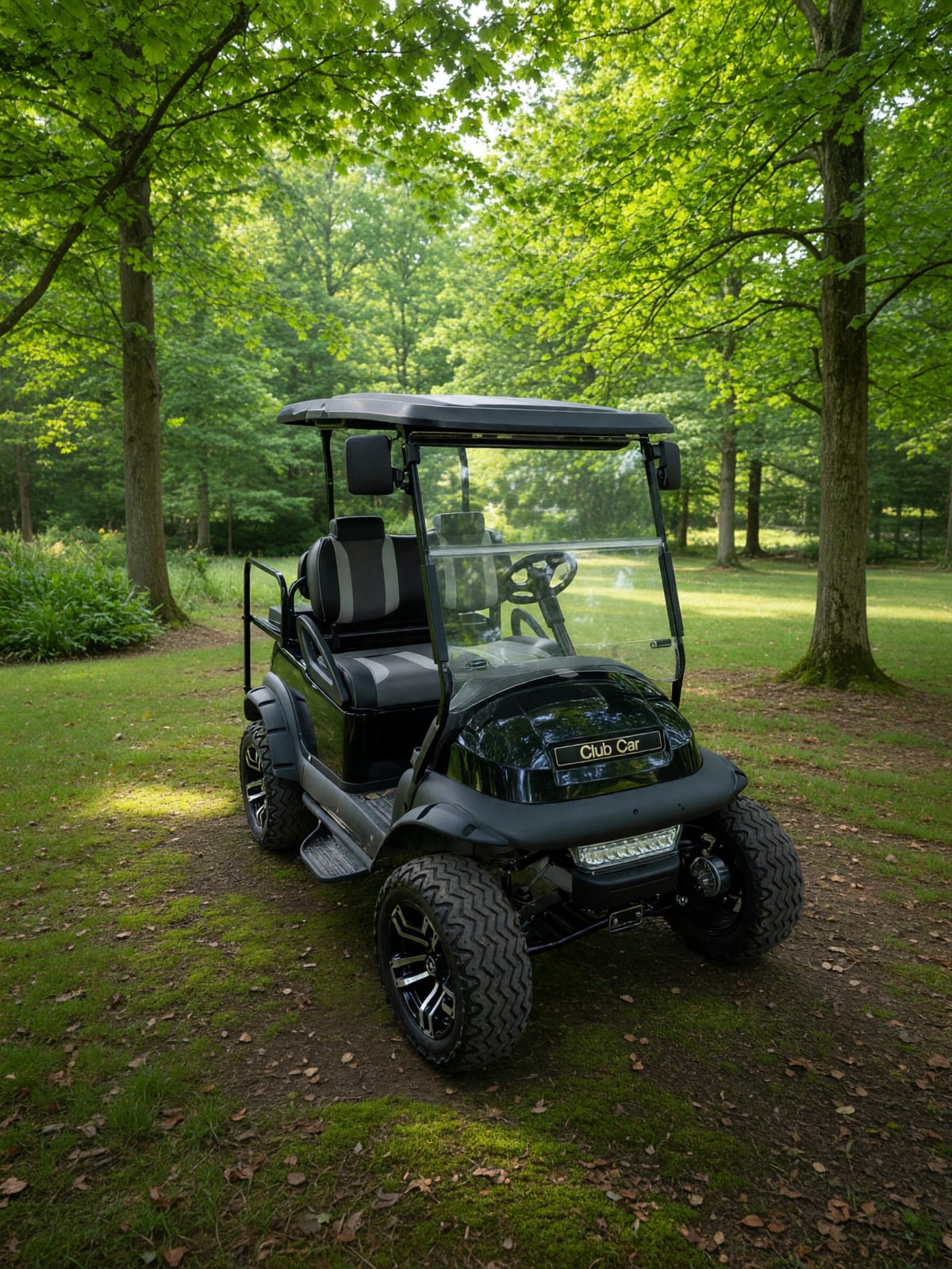 Lifted Club Car in Like New Condition