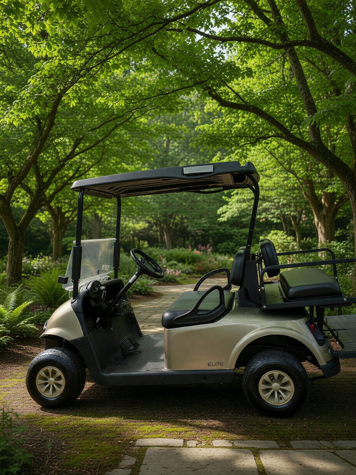 EZ-GO RXV Elite 4 Passenger Golf Cart in Like New Condition