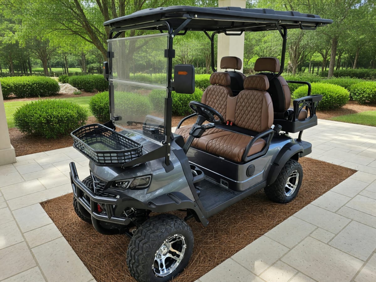 2026 Lifted Golf Cart 4 Seater Off-Road Tires Dot 60v 100ah in Like New Condition