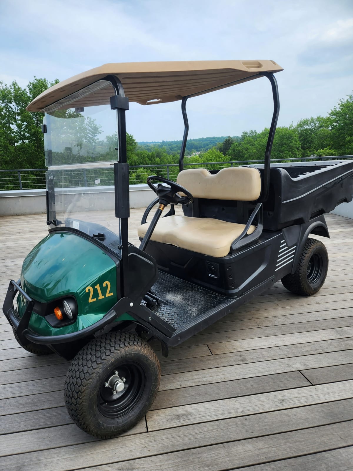 EZ-GO 2021 Cushman 72V Electric Dump with New Batteries