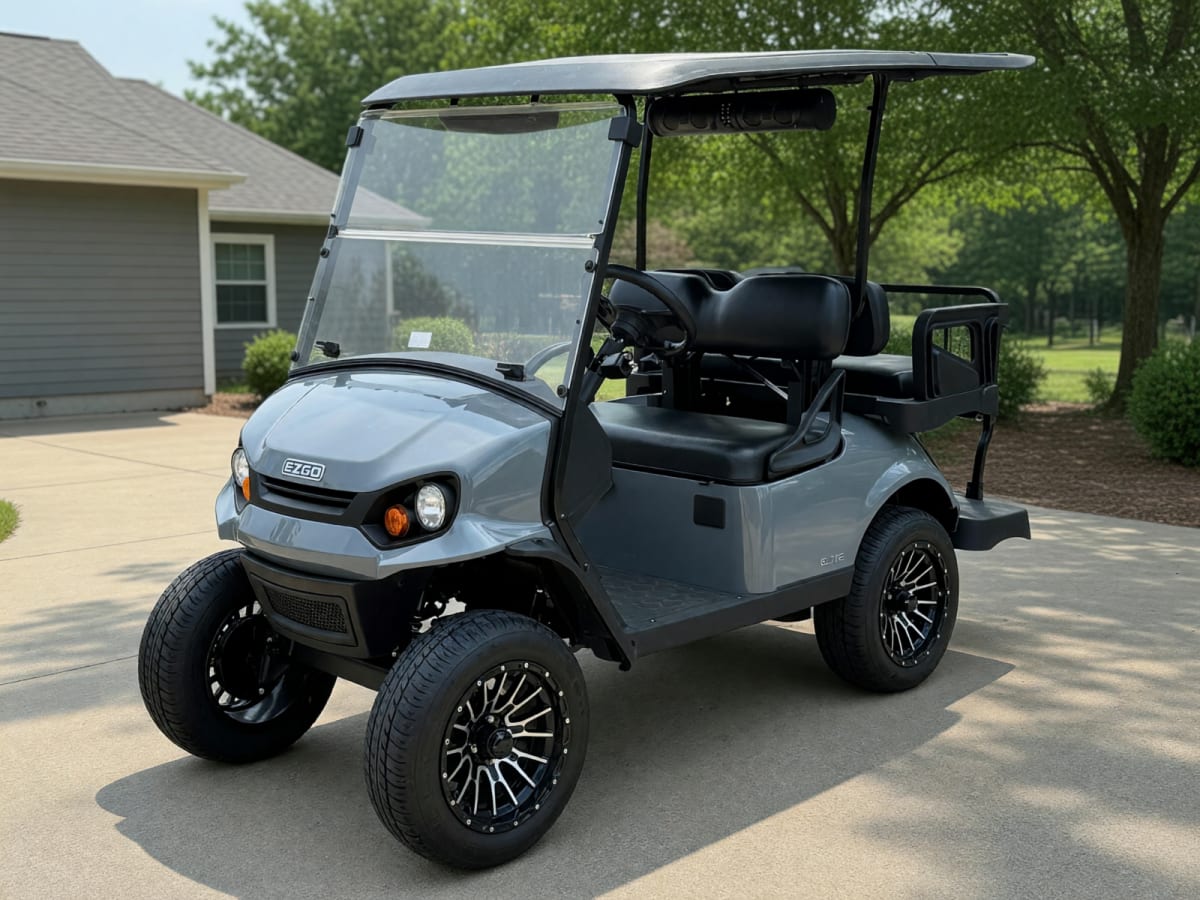 EZ-GO 2024 Express S4 Gas Golf Cart in Like New Condition