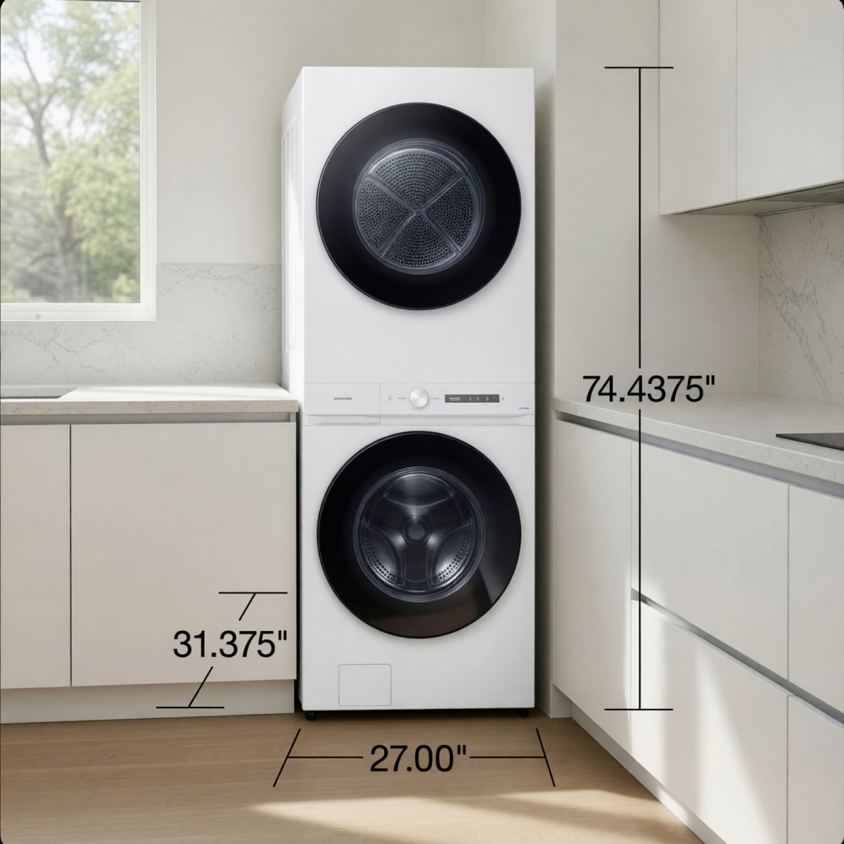 Samsung Front Load Washer and Gas Dryer Set Like New Condition – Lawrenceville, GA