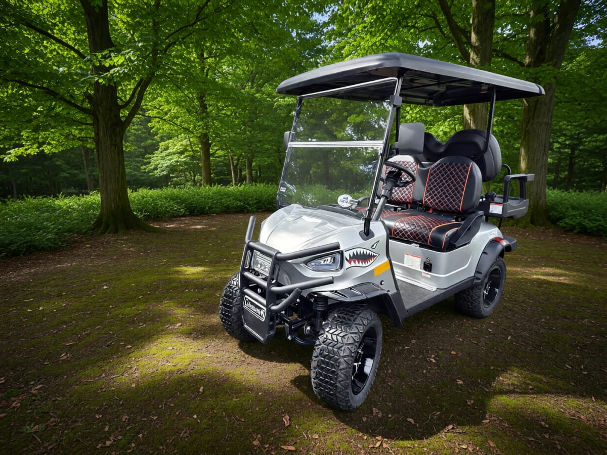 2023 Coleman/Kandi 4 Passenger Electric Golf Cart in Like New Condition