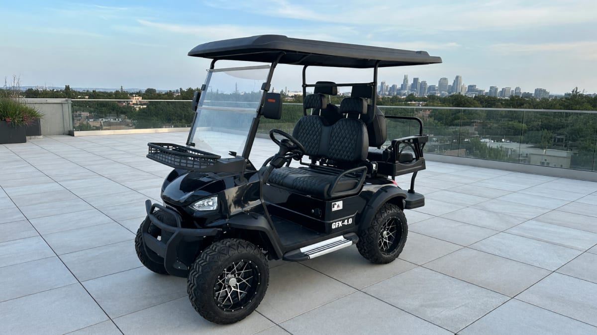 Hunter Pro GFX-4.0 Electric Golf Cart in New Condition