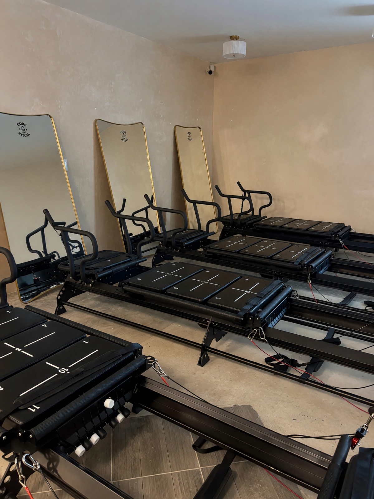 Lagree Fitness Complete Lot of 8 Commercial Lagree-Style Hybrid Reformers in Excellent Condition