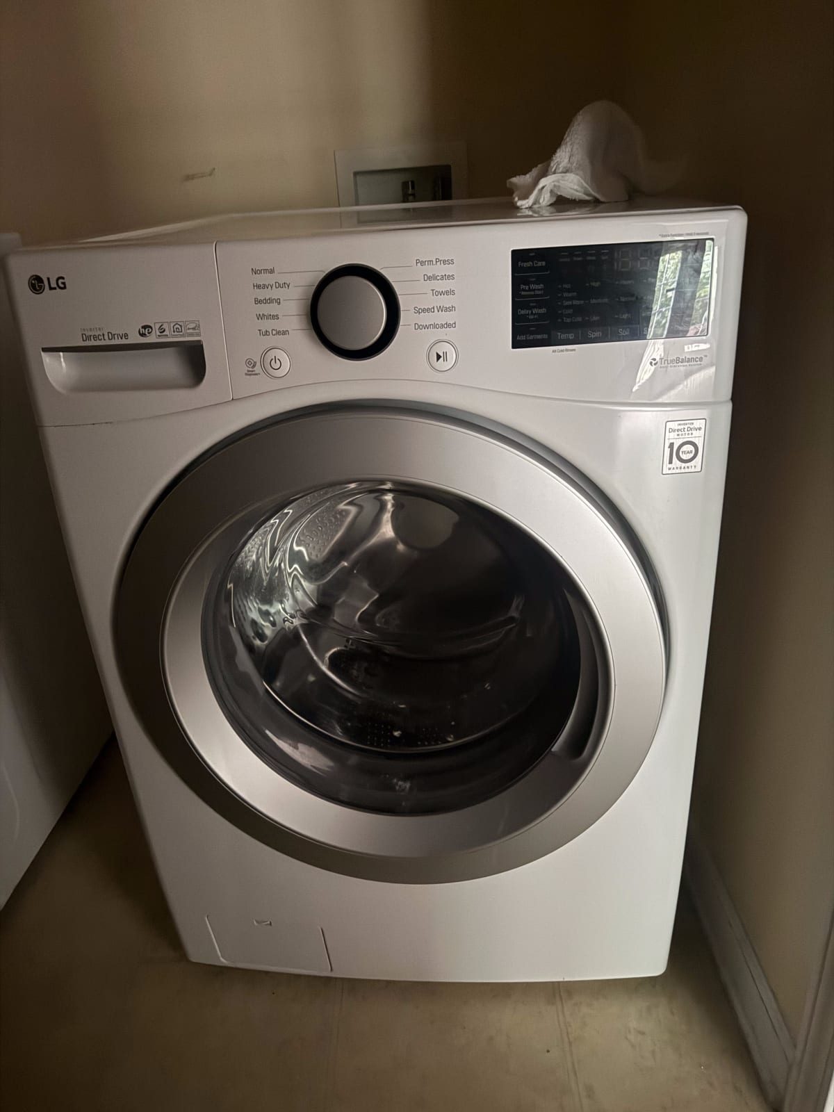 LG WM3500CW Washer & DLE3500W Dryer Set Like New 4.5 7.4 Cu Ft – Atlanta, GA