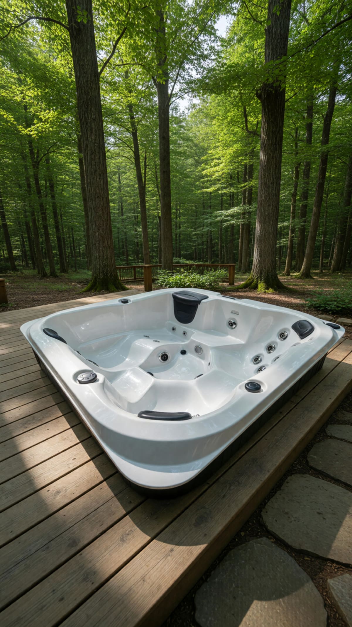 Reims 6-Person Hot Tub Spa in New Condition
