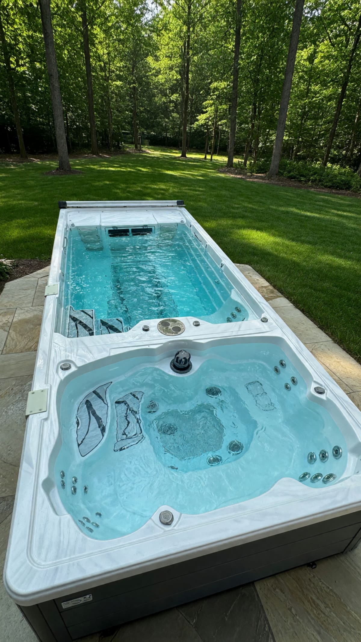 PDC TruSwim TSX219 Dual-Zone Swim Spa in Like New Condition