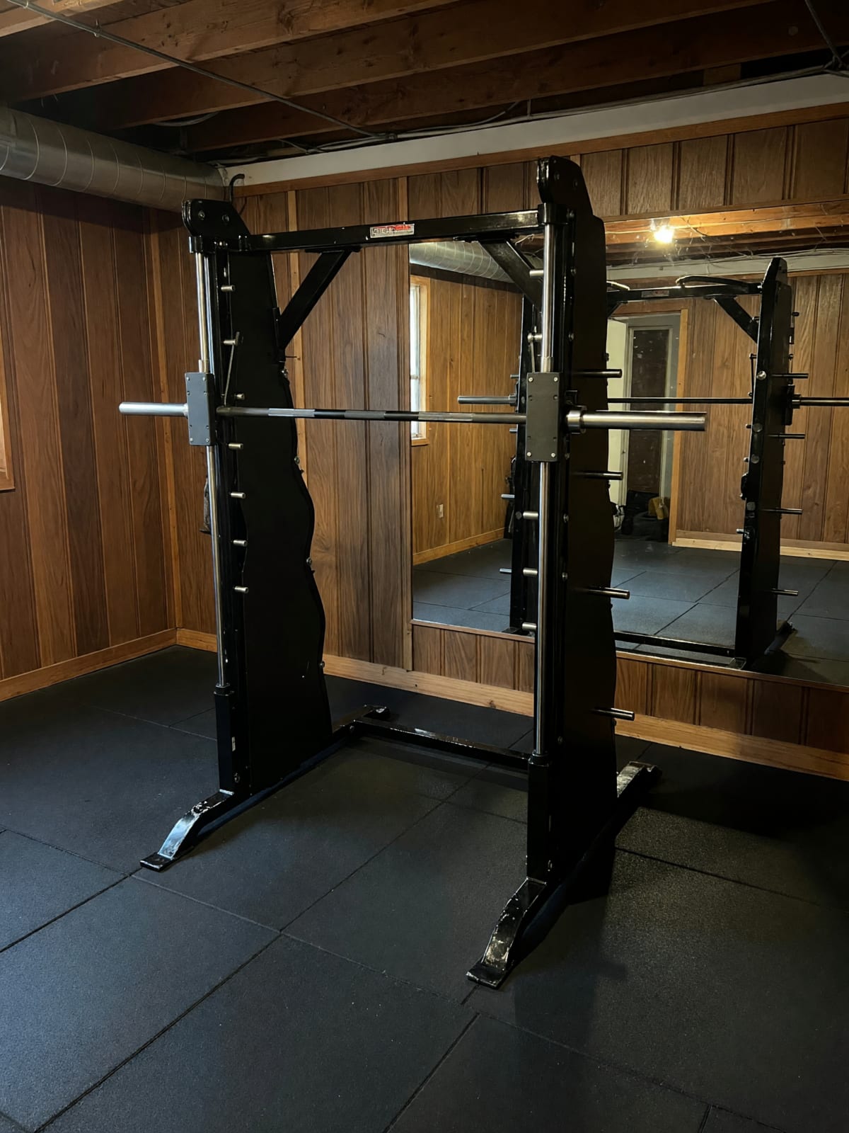Life Fitness Counter Balanced Smith Machine in Good Condition
