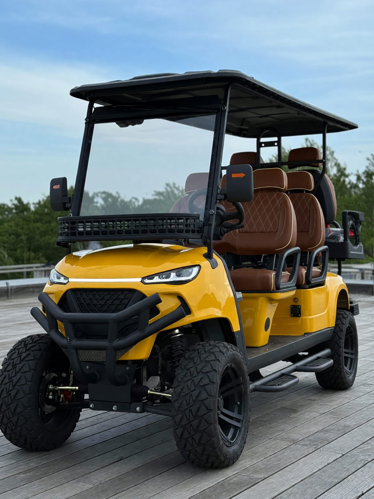 Yaxi Lithium 6 Seat Golf Cart in New Condition
