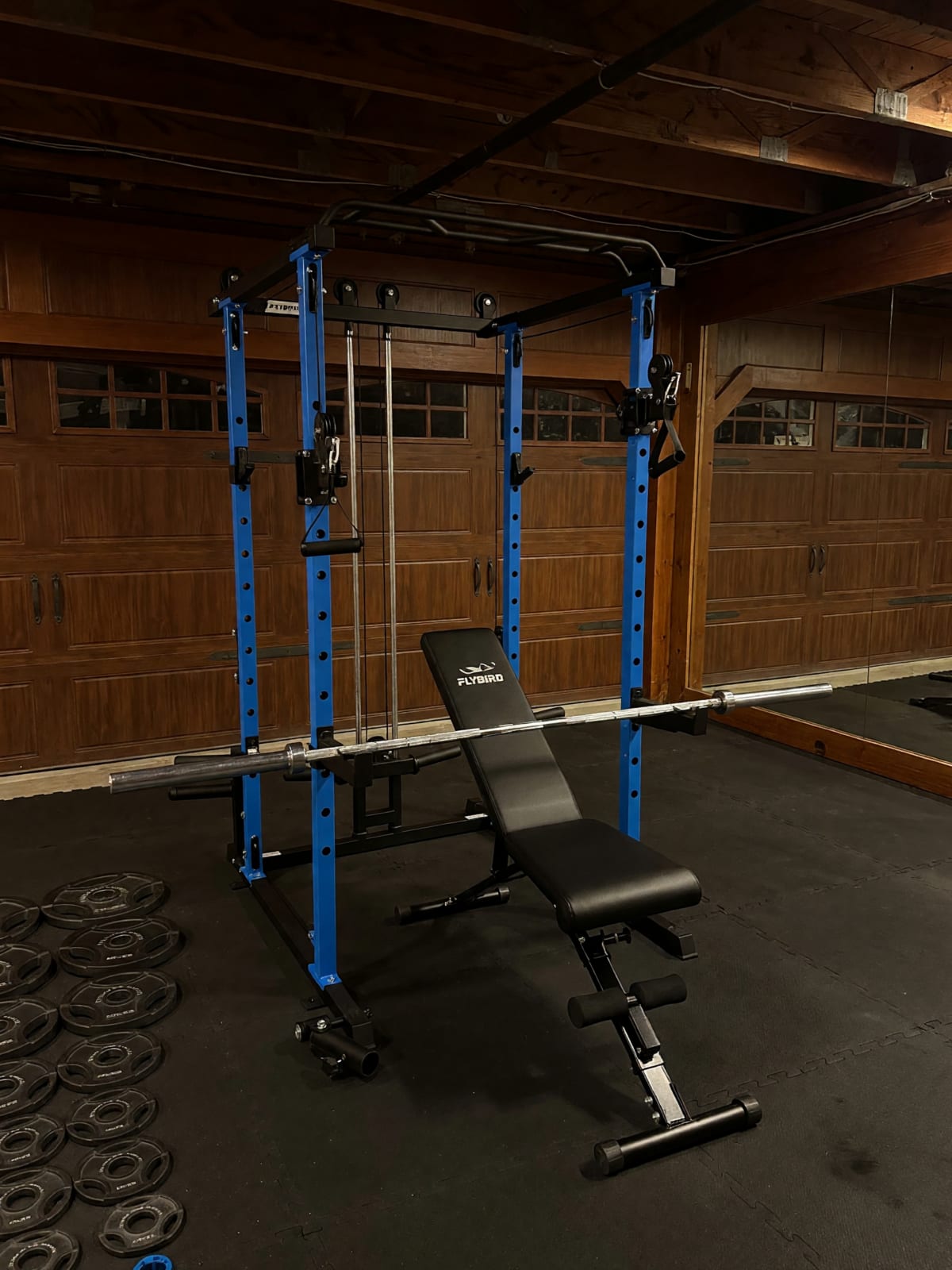 RitFit Complete Home Gym Weight Rack Set in Like New Condition