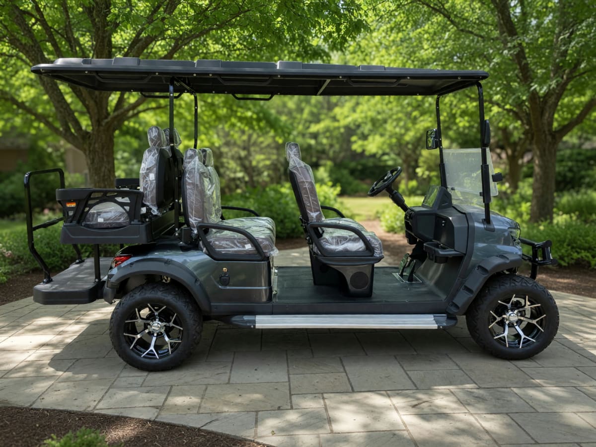 6-Passenger Electric Golf Cart in New Condition