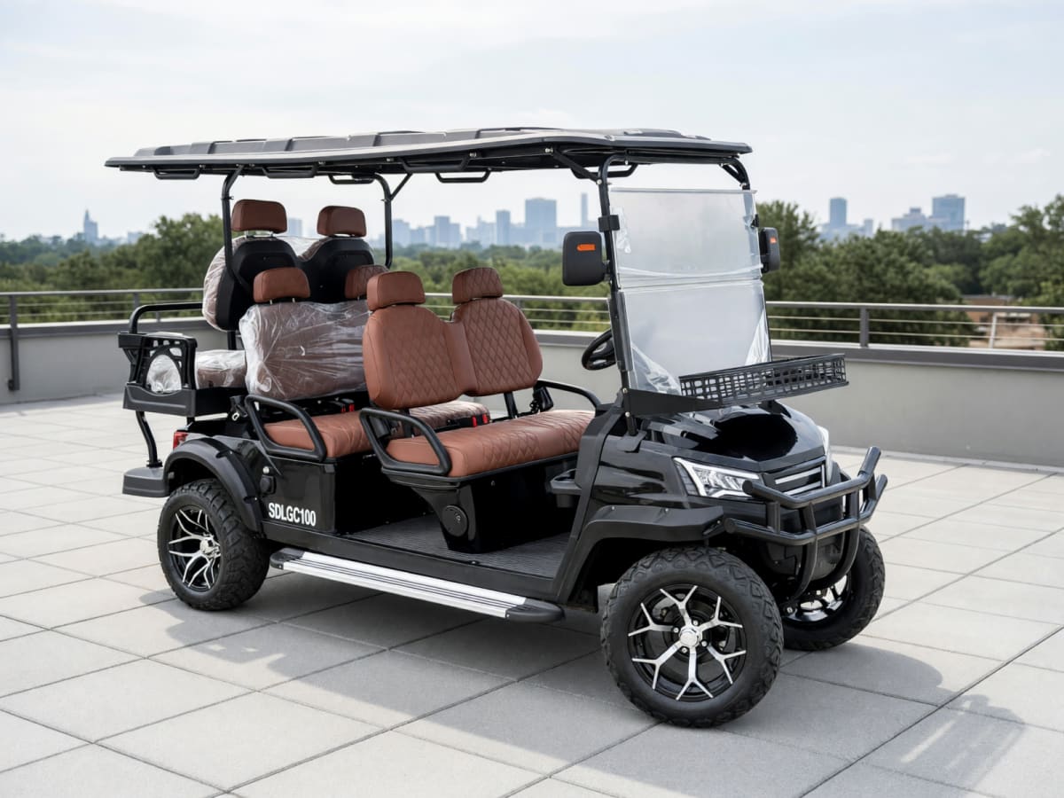 SDLGC100 2025 6 Seater Electric Golf Cart in New Condition