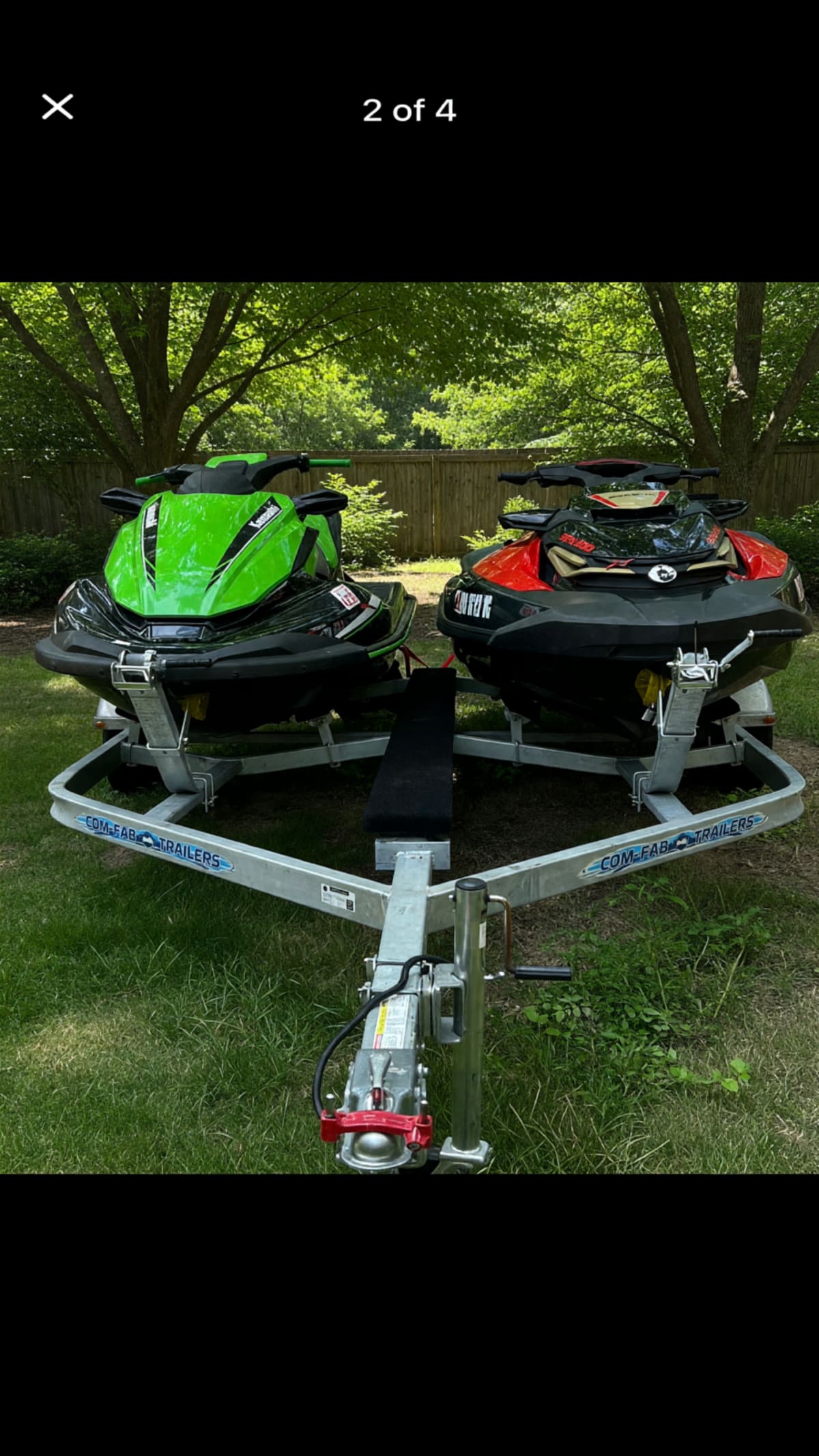 2019 SeaDoo RXT-X 300 & 2023 Kawasaki STX-160X – Good Condition with Trailer – Prattville, AL