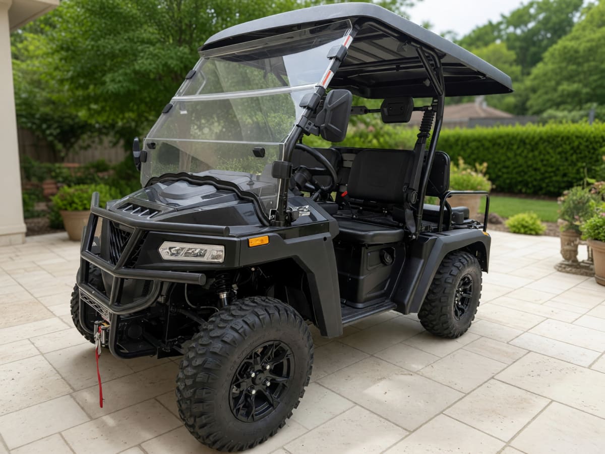 2025 4×4 Gas Golf Cart (450 Ranchero) in Like New Condition