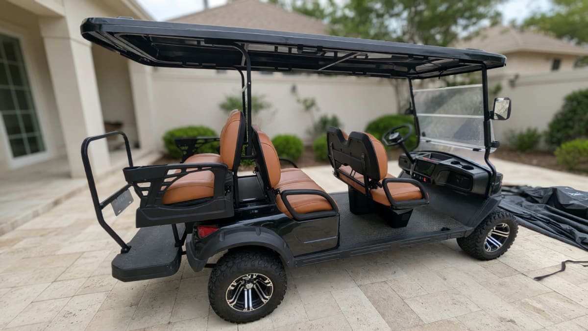 Alset 6 Seater Golf Cart in Like New Condition – St Augustine, FL