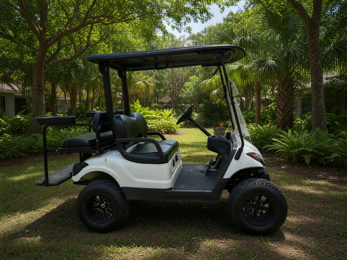 Yamaha Drive G29 4-Seater Lifted Golf Cart in Like New Condition – Hudson, FL