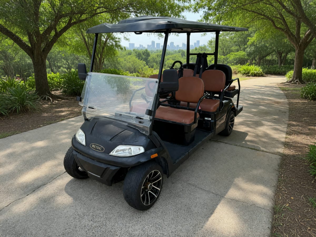 2020 Aetric 6-Passenger Street Legal Golf Cart in Good Condition – Panama City Beach, FL