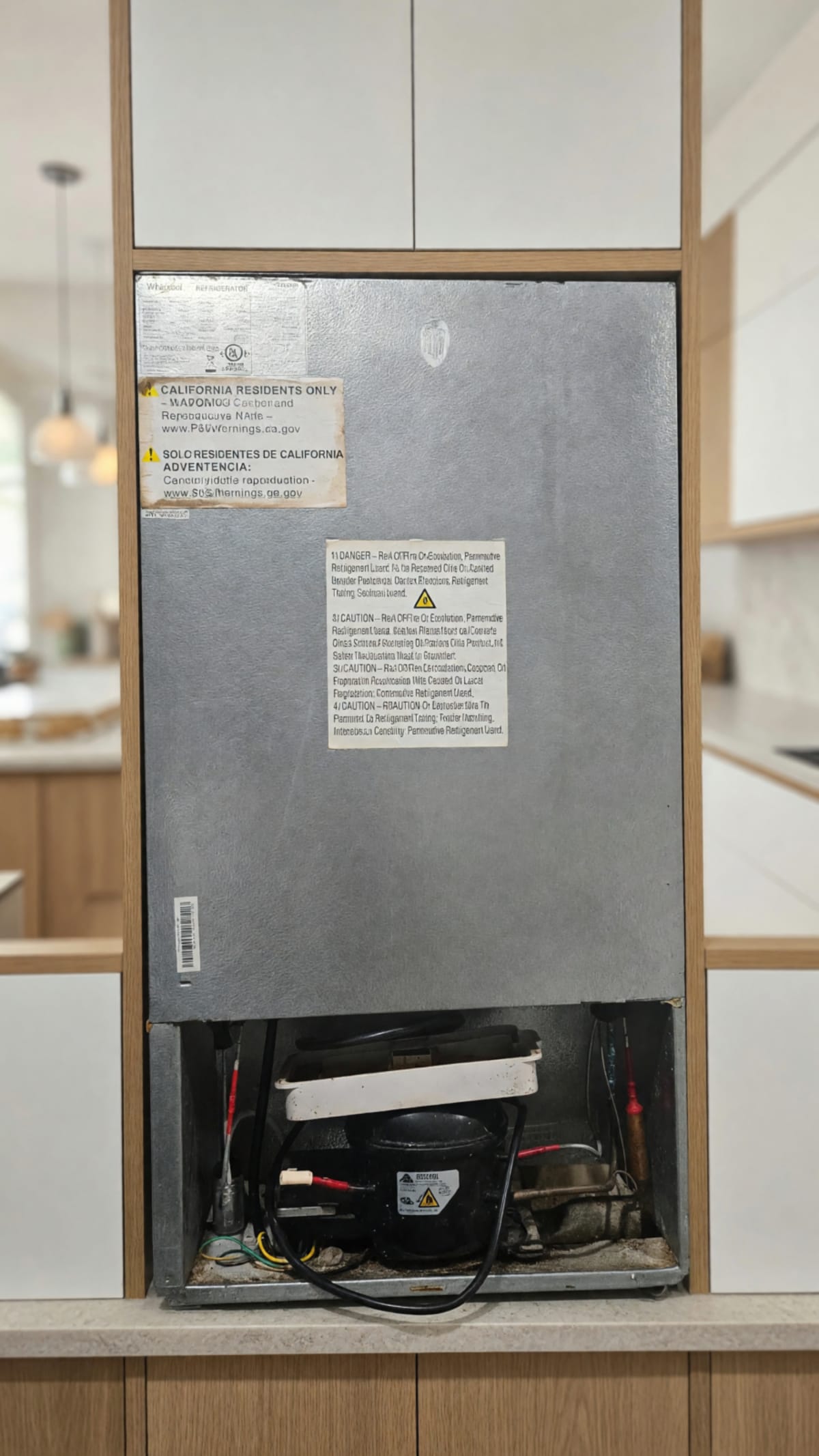 2010 Whirlpool Whr31ts4e Double Door Refrigerator – Fair Condition – New City, NY