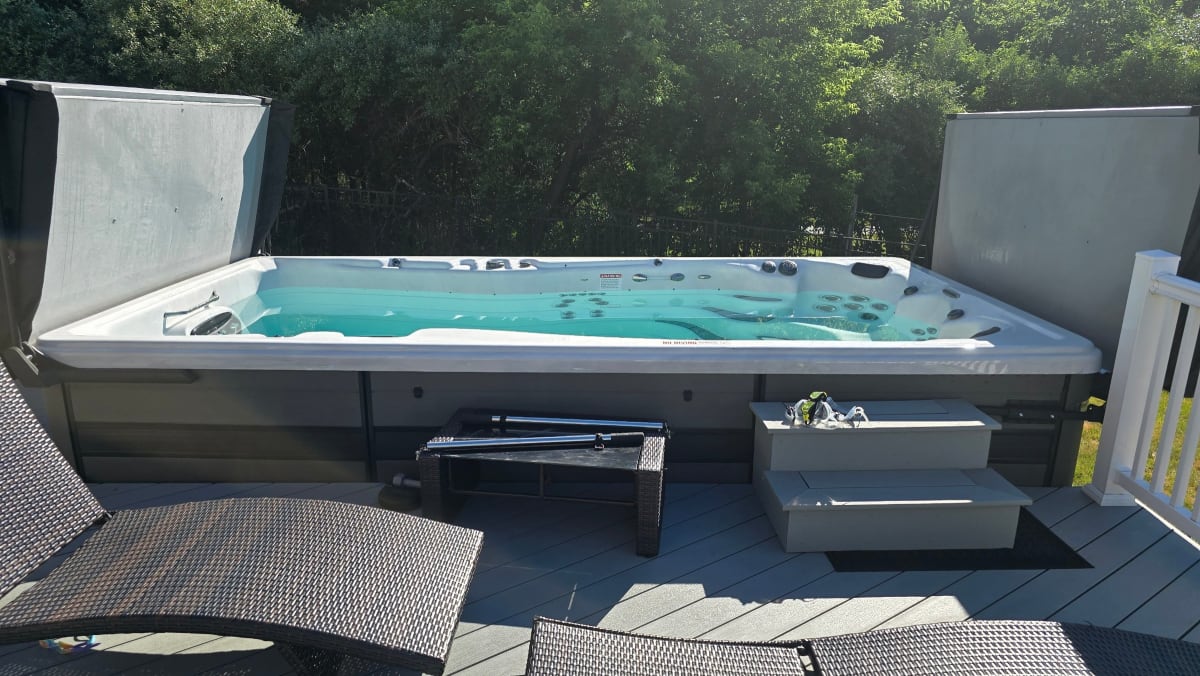 2023 Master Spas H2X 15D Challenger Swim Spa – Like New 15×9 Ft – Newton, NJ
