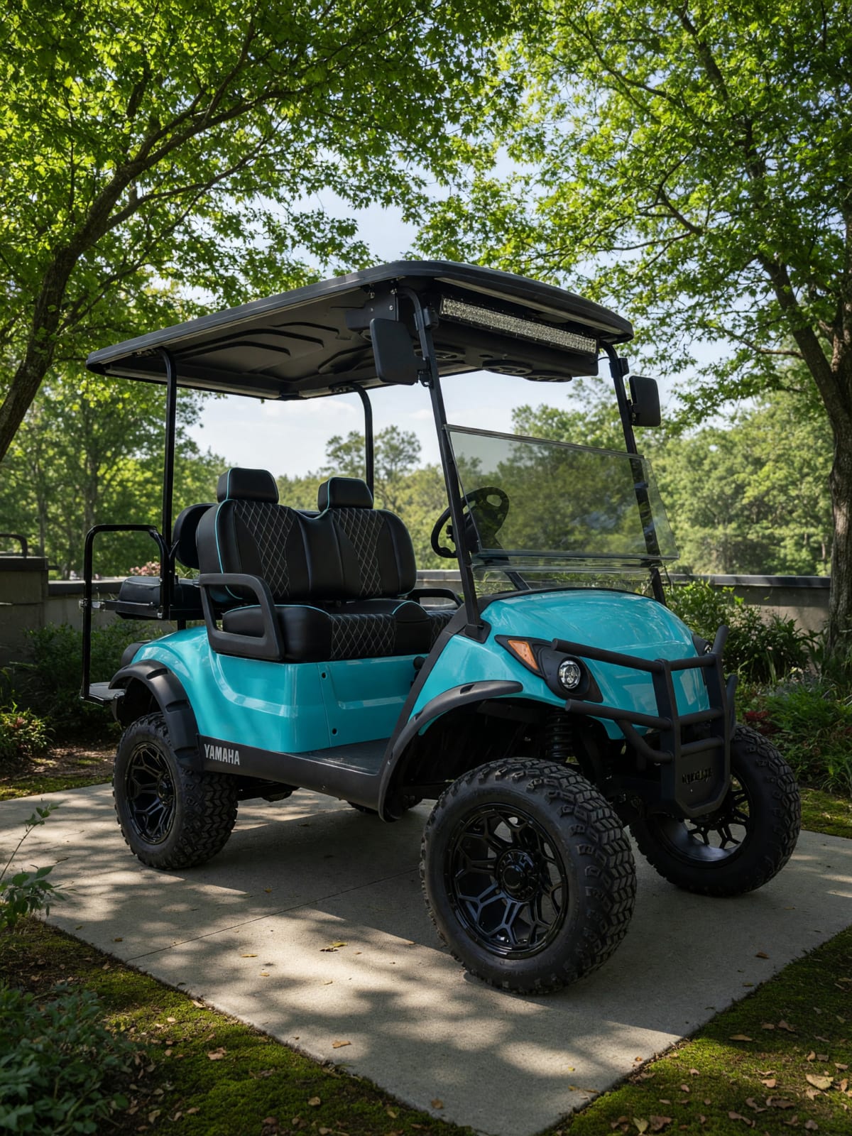 2022 Yamaha Drive2 Sky Blue 4 Passenger Golf Cart in New Condition – Katy, TX