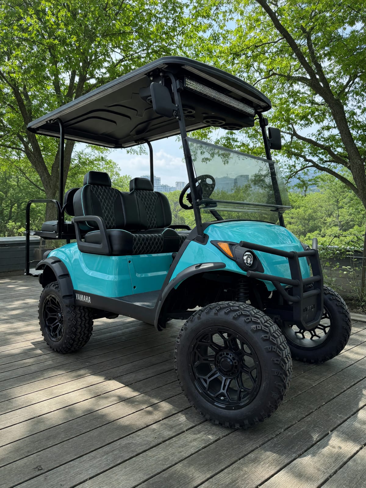 2022 Yamaha Drive2 Sky Blue 4 Passenger Golf Cart in New Condition – Katy, TX