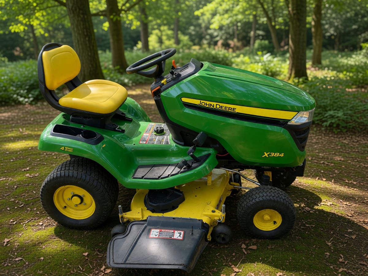 2019 John Deere X384 Riding Lawn Tractor – Like New, 48″ Deck 80 Hours – Monroe, NC