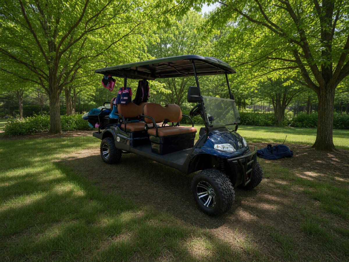 Elite 6 Seater Golf Cart in Like New Condition – Hollister, MO