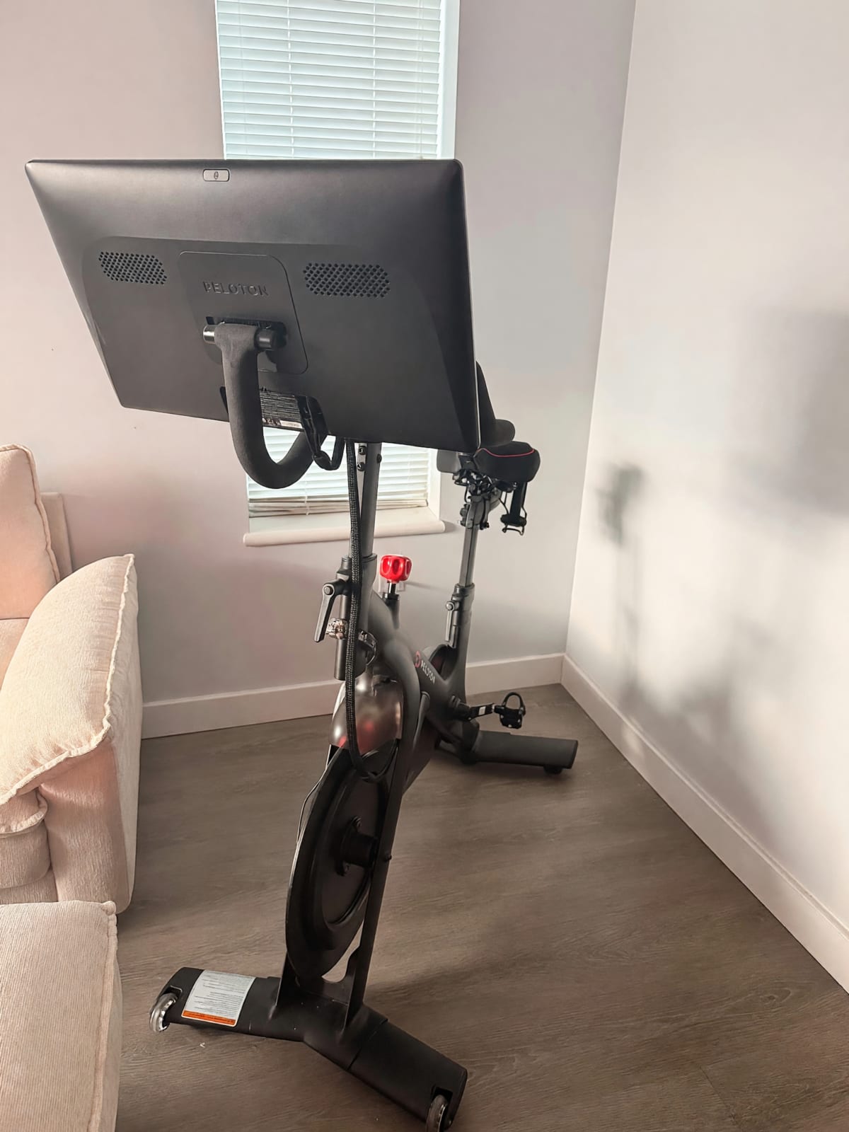 2021 Peloton Bike – Like New, Includes Mat Weights & Shoes – Quincy, MA